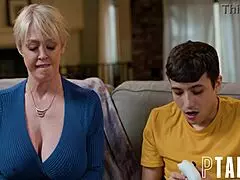 dee williams and ricky spanish play a two-player game with kristof cale, featuring big asses and tits in hardcore pov action.