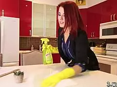 Fit milf realtor gets spanked and nailed by two big cocks in threesome