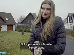 Hot Wife Craves Bigger Cock Than Husband's in Outdoor Reality