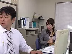 Japanese Office Girl Seduces Co-Worker To Suck And Cum In Mouth