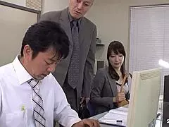 Japanese Office Girl Seduces Co-Worker To Suck And Cum In Mouth
