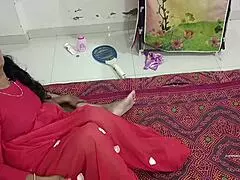 Desi Indian couple says, 'We need to fuck passionately and creampie right now in the dorm.'