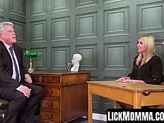 charlie rae and gigi patsy suck principal's cock passionately