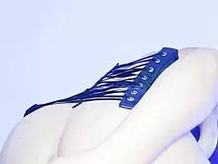 Latina Stepmom with Giant Cameltoe Seduces Stepson by Masturbating