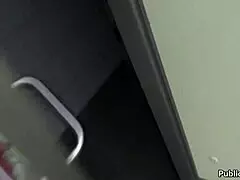 hot wife films herself flashing and having sex in public