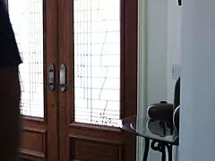 Cougar stepmom gets spoon fucked after riding cock.