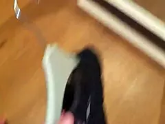 Kiwi milf slut drinks piss as toilet in mall dressing room.