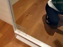 Kiwi milf slut drinks piss as toilet in mall dressing room.