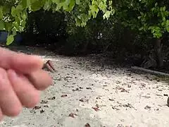 the stepmom and stepdaughter get picked up on the beach for risky fun