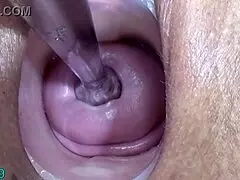 Can you believe mature lesbians do cervix insertion and pee hole fucking?
