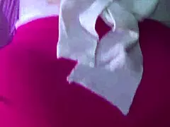 Panties to the side for intense upskirt fucking and explosive multiple cumshots on big ass!