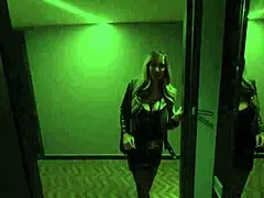 whore secretary pays waiter with sex