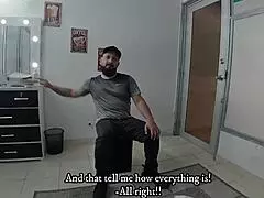 Hot german stepmother lets stepson's big cock cum in mouth.