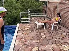 piscinero fucks me when my husband is away part 1