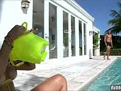 a wealthy latina milf with bubble butt enjoys her rich lifestyle