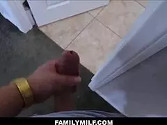 Big Tits Milf Stepmom Desires Stepson's Big Cock in Anal Scene with Joshua Lewis