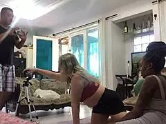 Threesome Adventure With C Odara And Melissa Aleczander