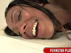 Mocha Striper Tila Flame Gets Pussy Fucked By Slim Joslyn James