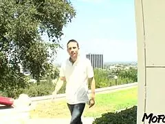 mofozo com brunette amateur gets big facial