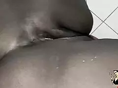 Black bbw mommy's big tits and fat pussy in hardcore trailer