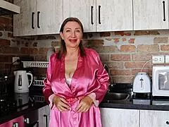 Does this busty stepmom teach her stepson about sex?