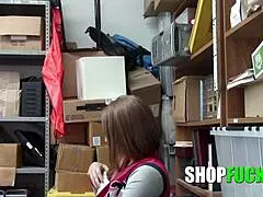 Big Tits Teen 18+ Thief Fucked Hard In Front Of Shocked Stepmom