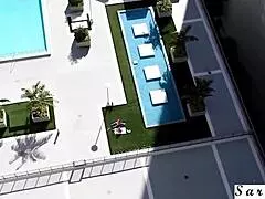 best close-up tongue fucking takes sara jay