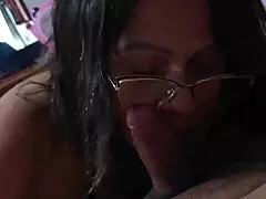 Helping My Best Friend's Mom With Her Blowjob Skills
