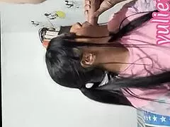 Horny stepmother seduces stepson and swallows his cum in real homemade video