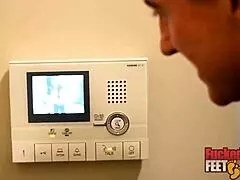 Sexy Feet Sarah Brooke Makes Her Personal Trainer Cum So Hard!