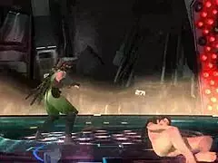 DOA 5 MOMIJI NUDE TAG RYONA. She wrestles nude in intense matches.