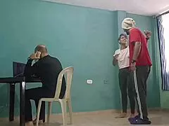 Fucked in Family Home by Perverted Stepsisters Spanish Porn