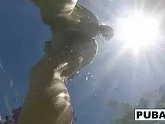 Olivia Enjoys Relaxing Summer Activities by the Pool