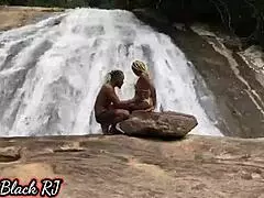 amandinha and edu ventured into nature, but it turned magical with hot sex everywhere