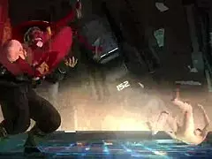 DOA 5 MOMIJI NUDE TAG RYONA. She wrestles nude in intense matches.