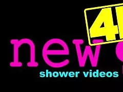 Sexy Asian Teen Takes Shower