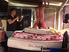 querem saber o que acontece atras das cameras bastidores olha o chifrudo filmando