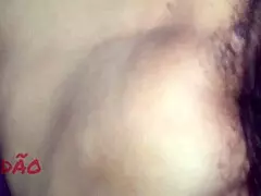 Porra no cuzinho features mature latina with big tits and ass worshiping