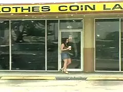 Super busty Brandy holds her big tits for cum shot