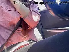 Artemisia Love's Italian car ride outdoors