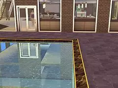 My step mom tricked me into a game and she fuck me