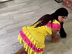 amira ali maid masturbates for money in that outfit 💸