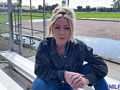 blonde milf sadie summers makes first fuck film