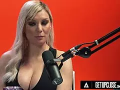 Up close: busty pawg milf Kenzie Taylor orgasms with hitachi 😍 full scene.