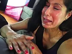 amateur milf tries analingus for the first time in casting