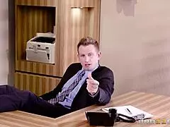 I flaunt my big tits at work, Karlee Grey