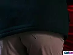 Is That Busty Petite Italian Lesbian Cheating with Strapon Fucking Mistress?