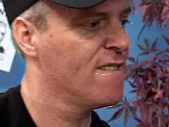 tammie lee lets the booty hunter and his friend cum on her face after sex