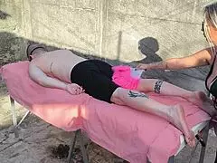 Outdoor Massage Session, Let's Bora