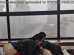 Slut Fucking In Window Publicly